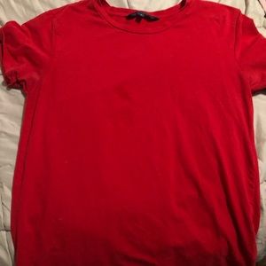Red tee from French Connection